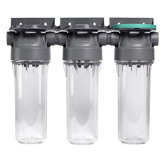 Ecosoft trojité puzdro filtrov 1“ SX na studenú vodu